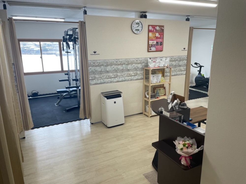 店内風景 パーソナルジムLIFE+